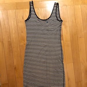 Jack Wills stripped cotton maxi dress